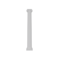 Romeins rijk kolom pijler steen geïsoleerd png