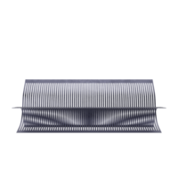 exterior metal bench isolated png