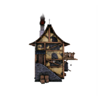 casa medieval ferreiro png