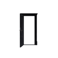 Charcoal open Door isolated png