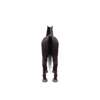 3d horse isolated png