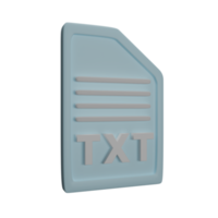 3d rendering file computer TXT png