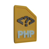arquivo de renderização codificação php png