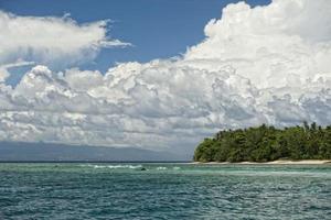 siladen turquesa paraíso tropical isla foto
