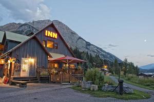 casa de montaña en Canadá foto