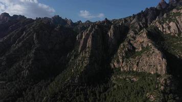 montserrat berg i Katalonien, Spanien video