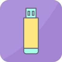 USB Drive Vector Icon