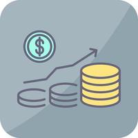 Money Growth Vector Icon