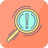 icono de vector de problema