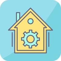 icono de vector de automatización del hogar