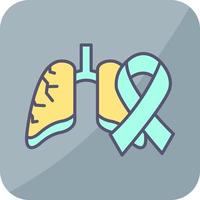 icono de vector de cáncer