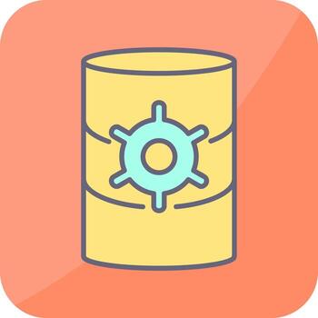 icono de vector de gestión de base de datos único