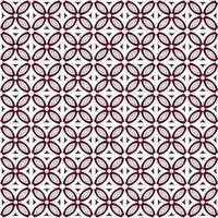 Indonesian pattern called Batik Kawung vector
