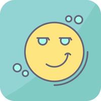 Smirk Vector Icon