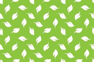 Leaf seamless pattern background vector design
