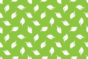 Leaf seamless pattern background vector design