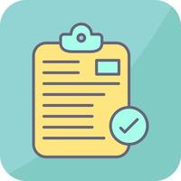 Secure Notepad Vector Icon