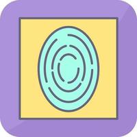 Fingerprint Vector Icon