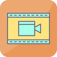 Unique Video and Animation Vector Icon