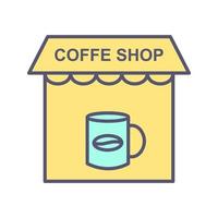 Coffee Shop Vector Icon