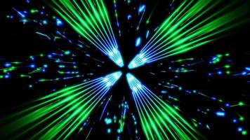 rotating laser streaks in outer space vj loop background video