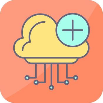 Cloud Computing Vector Icon