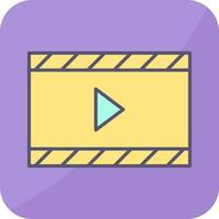 Unique Video and Animation Vector Icon