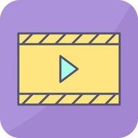 Unique Video and Animation Vector Icon