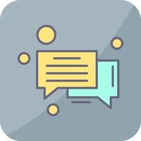 Message Bubble Vector Icon