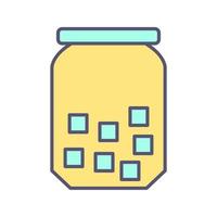 Sugar Bottle Vector Icon