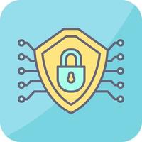 Cyber Security Vector Icon