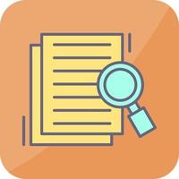 Details Looking Vector Icon