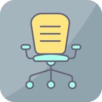 Office Chair Vector Icon