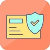 icono de vector de seguridad