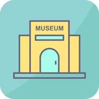 Museum Building Vector Icon