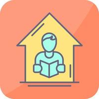 Home Learning Vector Icon