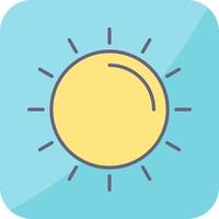 Sun Vector Icon