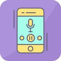 Voice Record Vector Icon