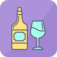 icono de vector de vino