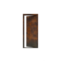 rusty Open door isolated png