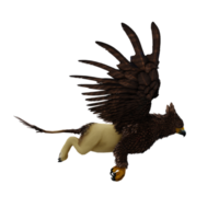 grifo o grifo una criatura legendaria con el cuerpo de un león, la cabeza y las alas de un águila png