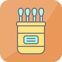 Cotton buds Vector Icon