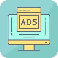 Digital Advertising Vector Icon