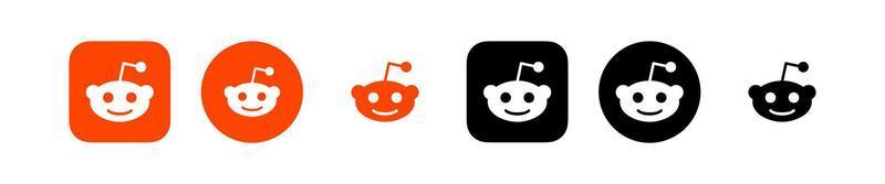 Reddit logo, Reddit symbol, Reddit icon free vector