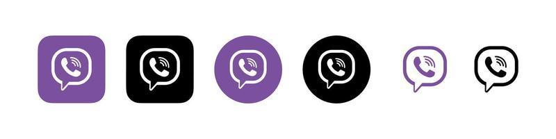 viber logo, viber icon free vector