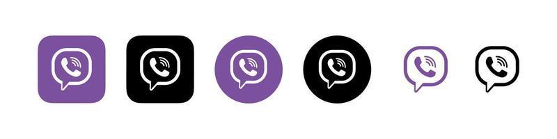 viber logo, viber icon free vector