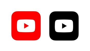 vector de logotipo de youtube, vector de icono de youtube, vector libre de símbolo de youtube