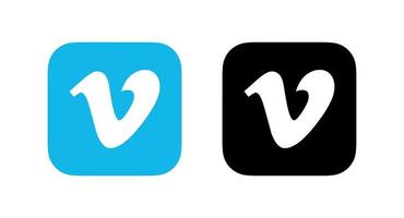 logotipo de vimeo, símbolo de vimeo, icono de vimeo vector gratis