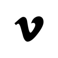 vimeo logo, vimeo symbol, vimeo icon free vector