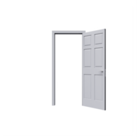 American open door isolated png